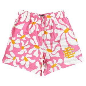 Eric Emanuel EE Basic Shorts Pink Daisies Yellow